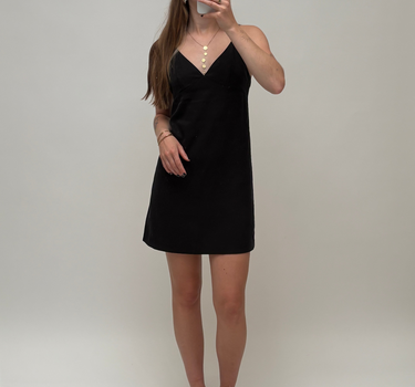 TILTIL Maline Tencel Dress Black