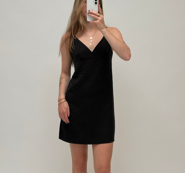 TILTIL Maline Tencel Dress Black