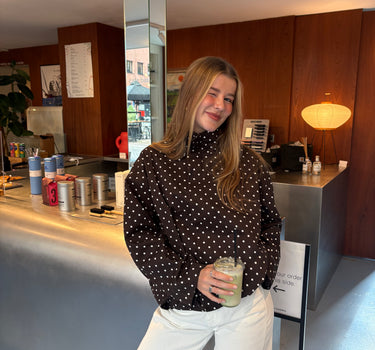 TILTIL Jacket Zoe Polkadot Bruin