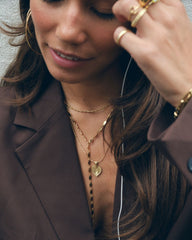 TILTIL Chain Rope Necklace Goud