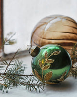 Xmas Ball Flora Green