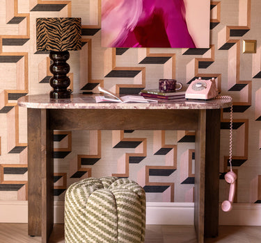 Sidetable Haussmann Bordeaux/Pink