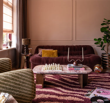 Teppich Fantaisie Bordeaux
