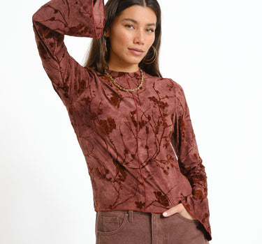 TILTIL Farah Longsleeve Burgundy