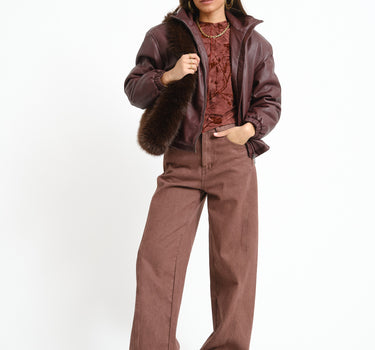 TILTIL Farah Longsleeve Burgundy