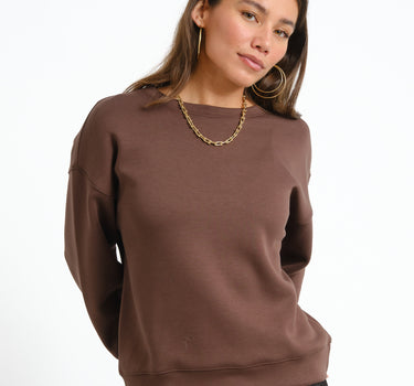 MSCH Ima Q Sweatshirt Brown
