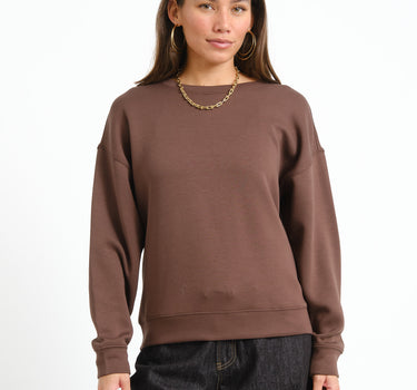 MSCH Ima Q Sweatshirt Brown