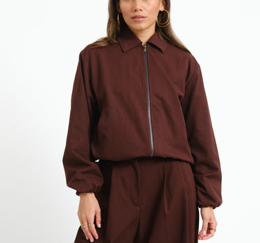 TILTIL Meysa Bomber Aubergine