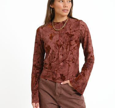 TILTIL Farah Longsleeve Burgundy