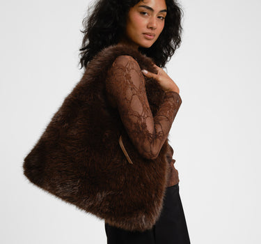 TILTIL Bag Furry Brown