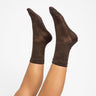 Abigail Socks Dark Brown - Things I Like Things I Love