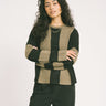 Agatha Wide Sleeve Knit Morel / Black - Things I Like Things I Love