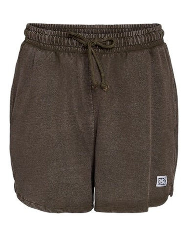 Alani String Shorts Chocolate Brown Washed - Things I Like Things I Love