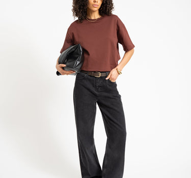 ALEXA LOOSE JEANS Black - Things I Like Things I Love