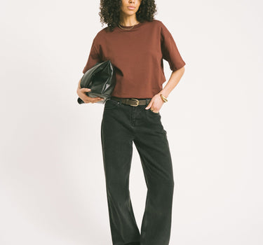 ALEXA LOOSE JEANS Black - Things I Like Things I Love