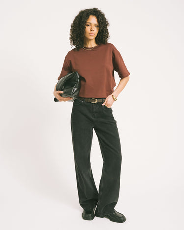 ALEXA LOOSE JEANS Black - Things I Like Things I Love