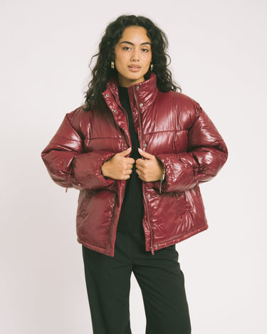 Allie Shiny Puffer Windsor Wine - Things I Like Things I Love