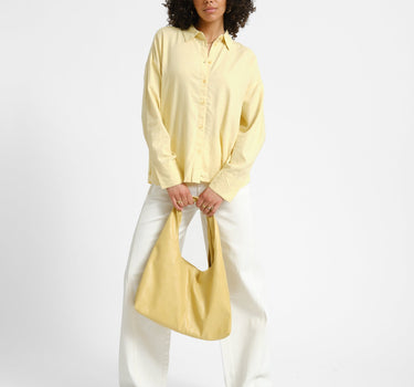 Almira Linen Blend Shirt Sunlight - Things I Like Things I Love