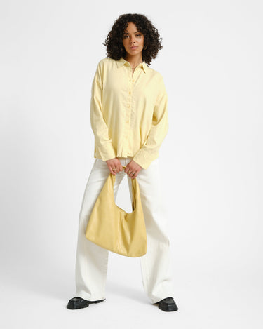 Almira Linen Blend Shirt Sunlight - Things I Like Things I Love