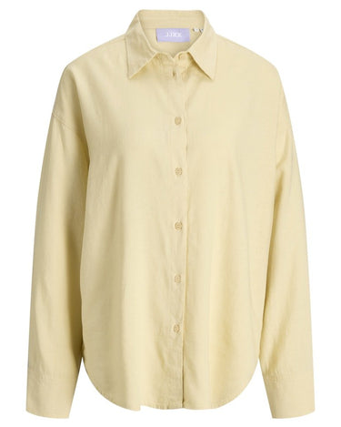 Almira Linen Blend Shirt Sunlight - Things I Like Things I Love