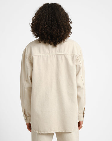 Alva Colored Denim Shacket Bo Pumice Stone - Things I Like Things I Love