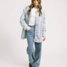 Alva Denim Shacket Light Blue - Things I Like Things I Love
