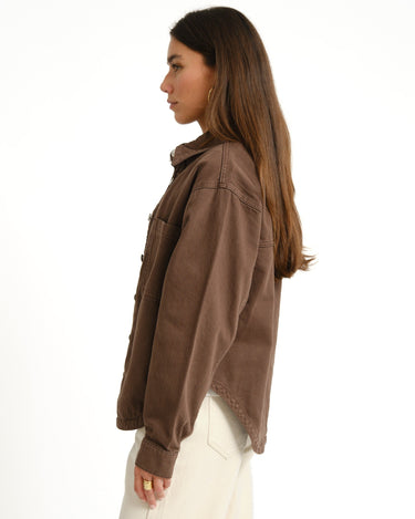 Alva Shacked Colored Chocolate Brown - Things I Like Things I Love