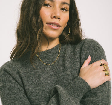 Annamaja Alegria Pullover Grey - Things I Like Things I Love