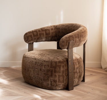 Armchair Foon Retro Brown - Things I Like Things I Love