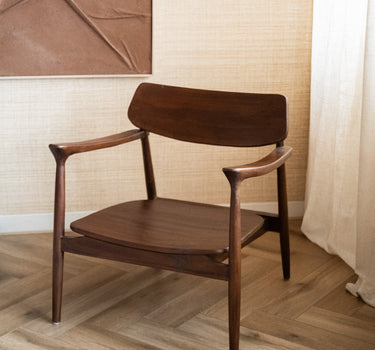 Armchair Mocha Caicos Teak Wood - Things I Like Things I Love