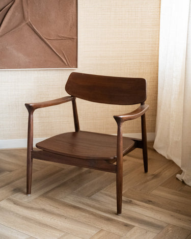 Armchair Mocha Caicos Teak Wood - Things I Like Things I Love