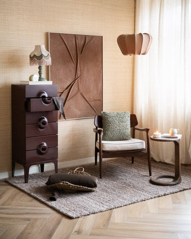 Armchair Mocha Caicos Teak Wood - Things I Like Things I Love