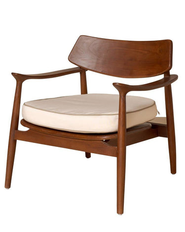 Armchair Mocha Caicos Teak Wood - Things I Like Things I Love