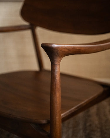 Armchair Mocha Caicos Teak Wood - Things I Like Things I Love