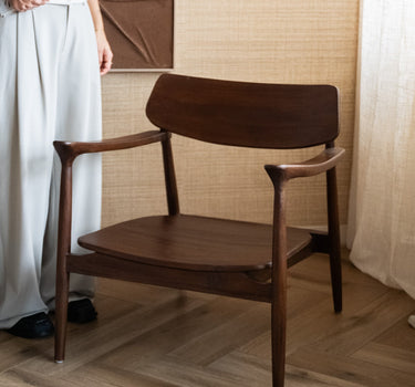 Armchair Mocha Caicos Teak Wood - Things I Like Things I Love