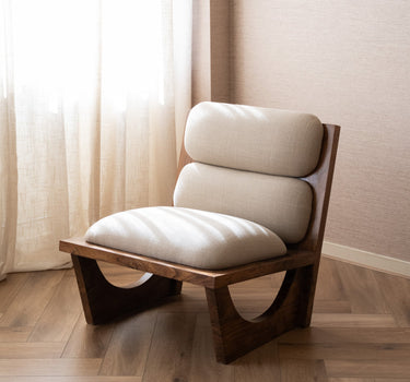 Armchair Opul Wood/Boucle - Things I Like Things I Love