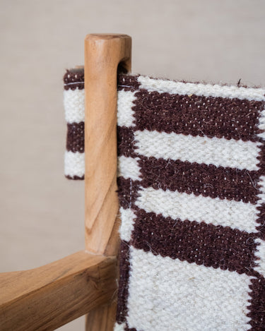 Armchair Zano Handwoven Kilim Check - Things I Like Things I Love