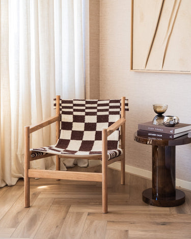 Armchair Zano Handwoven Kilim Check - Things I Like Things I Love