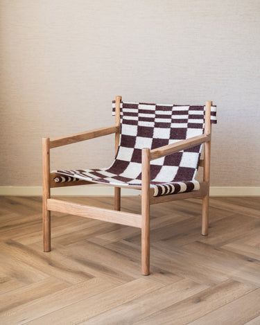 Armchair Zano Handwoven Kilim Check - Things I Like Things I Love
