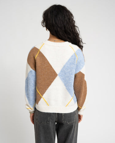 Armie Argyle Knit Multicolor - Things I Like Things I Love