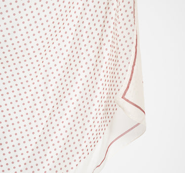 Astrid Scarf Polkadot Bordeaux - Things I Like Things I Love