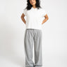 Aware Alice Polo Knit Top Snow White - Things I Like Things I Love