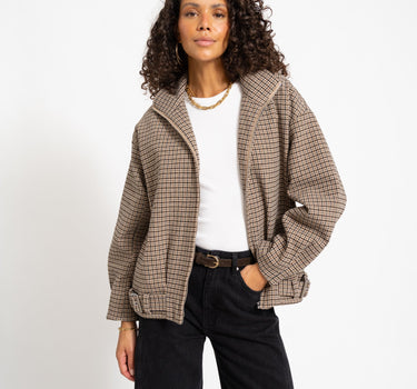 Aware Allegade High Neck Jacket Vip Sand/Bruin - Things I Like Things I Love