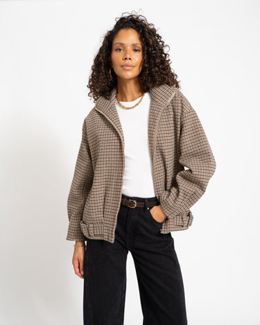 Aware Allegade High Neck Jacket Vip Sand/Bruin - Things I Like Things I Love