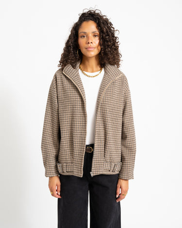 Aware Allegade High Neck Jacket Vip Sand/Bruin - Things I Like Things I Love