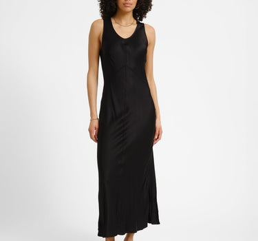 Aware Avilda V - Neck Dress Black - Things I Like Things I Love