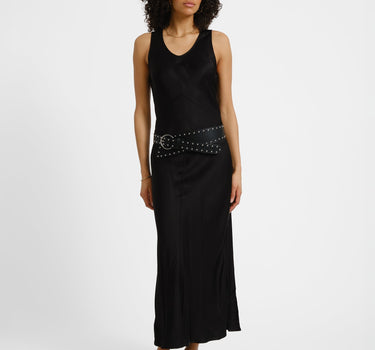 Aware Avilda V - Neck Dress Black - Things I Like Things I Love