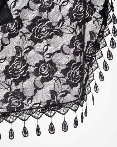 Aware Bara Lace Scarf Black - Things I Like Things I Love