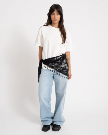 Aware Bara Lace Scarf Black - Things I Like Things I Love