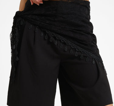 Aware Bara Lace Scarf Black - Things I Like Things I Love